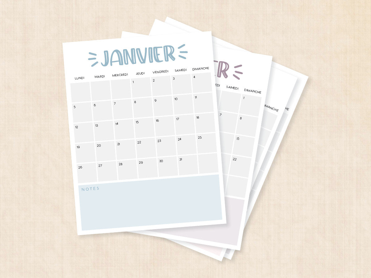 janvier 2026 calendrier