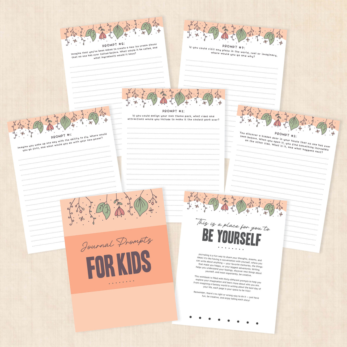 journal prompts for kids