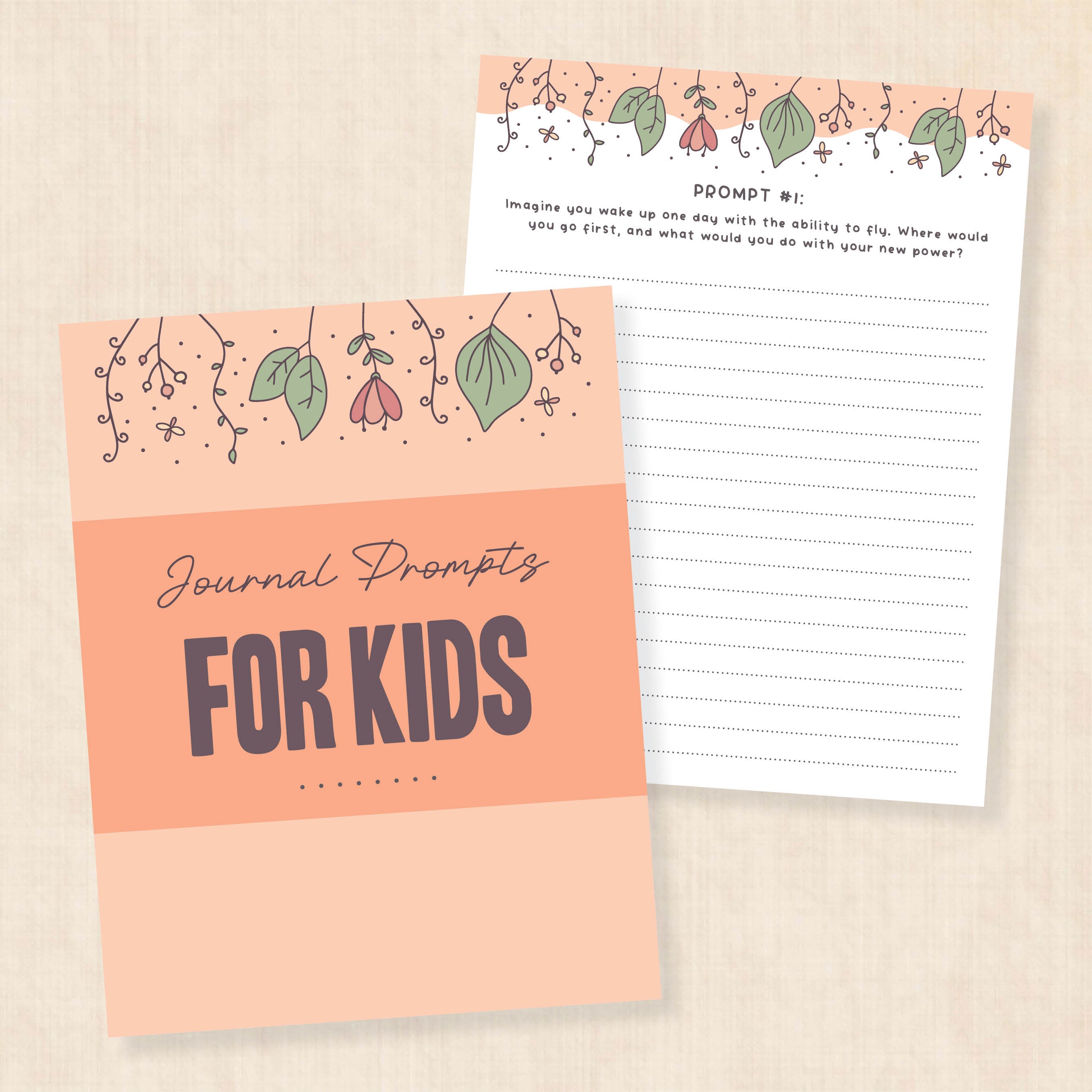 journal prompts for kids