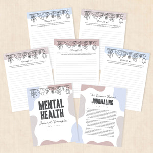 journal prompts for mental health