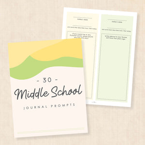 Journal Prompts for Middle School