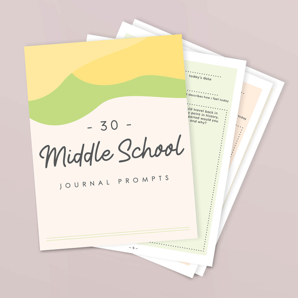 Journal Prompts for Middle School