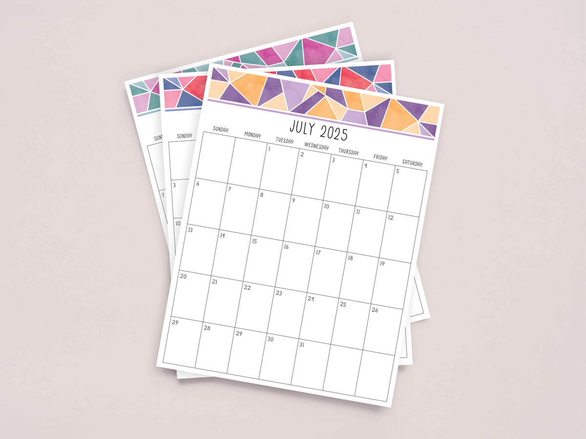 july 2025 calendar
