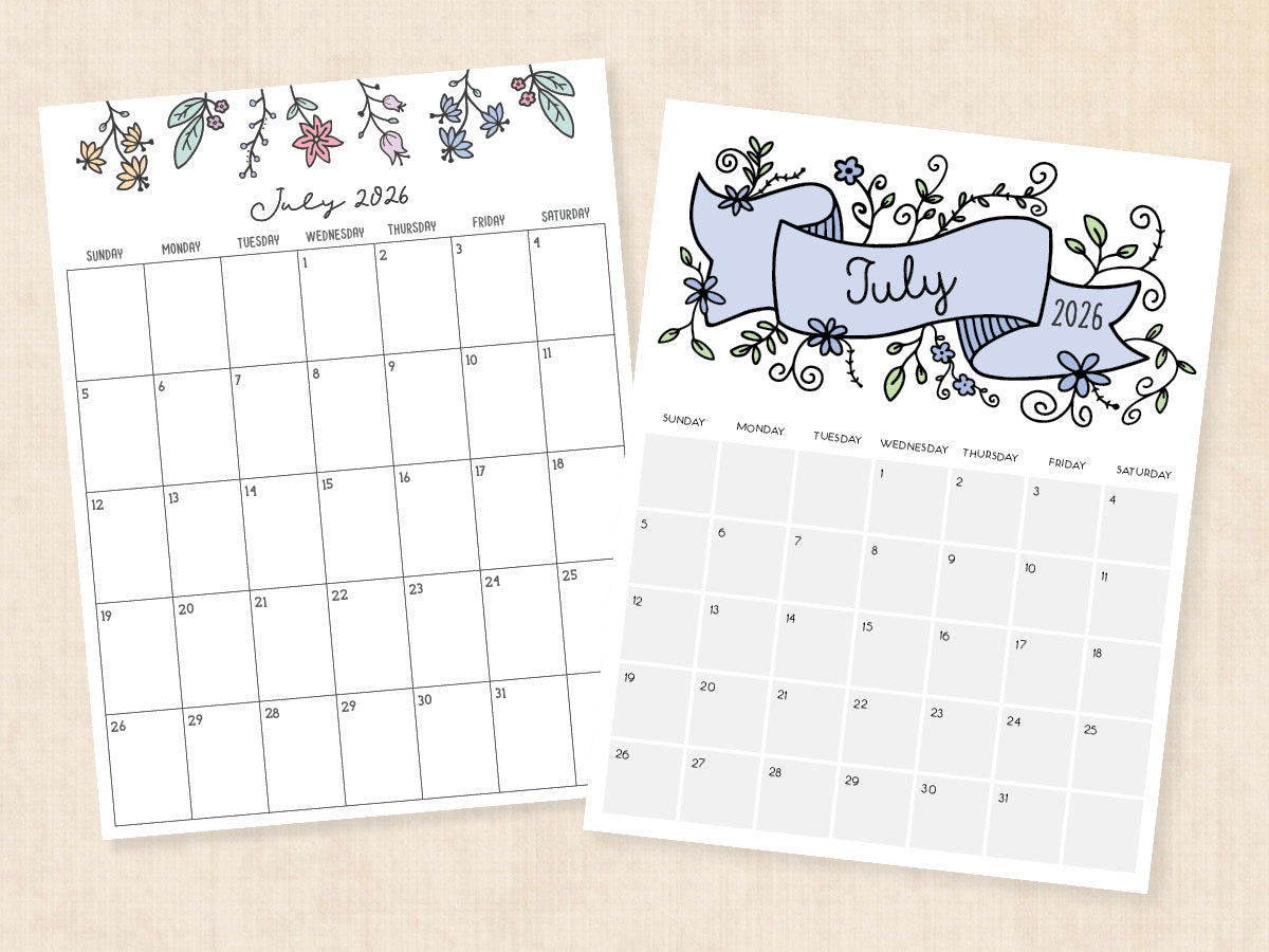 july 2026 calendar pdf
