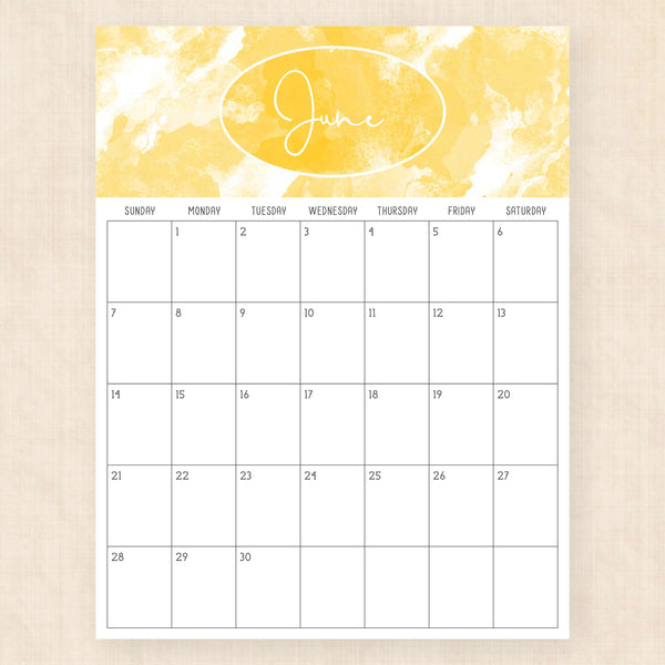 june 2026 calendar pattern parade