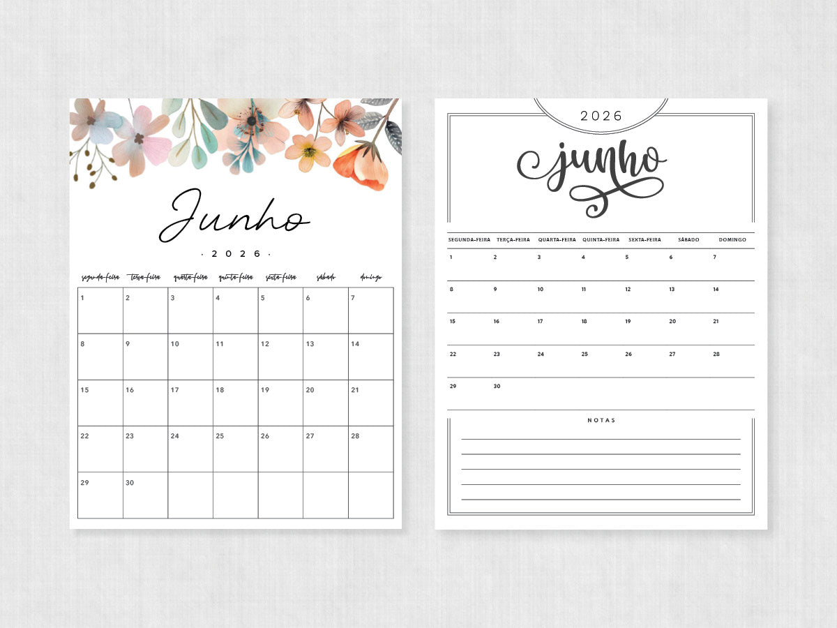 junho 2026 calendário pdf