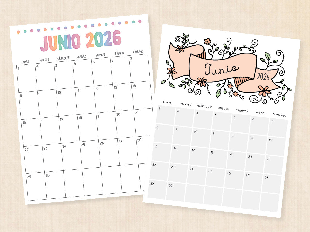 junio 2026 calendario pdf