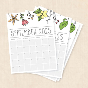 kalender 2025 zum ausdrucken