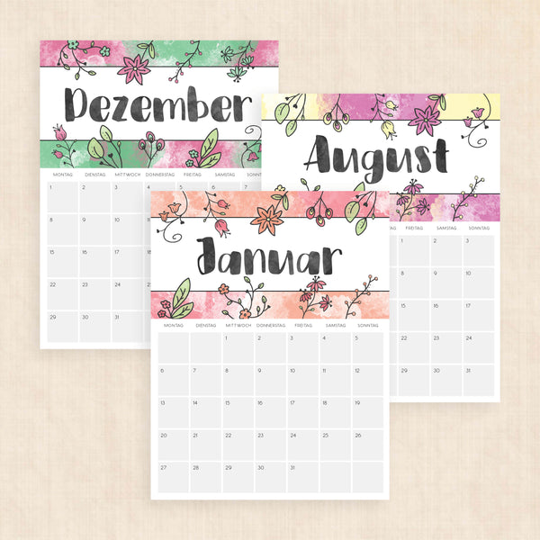 kalender 2025 zum ausdrucken