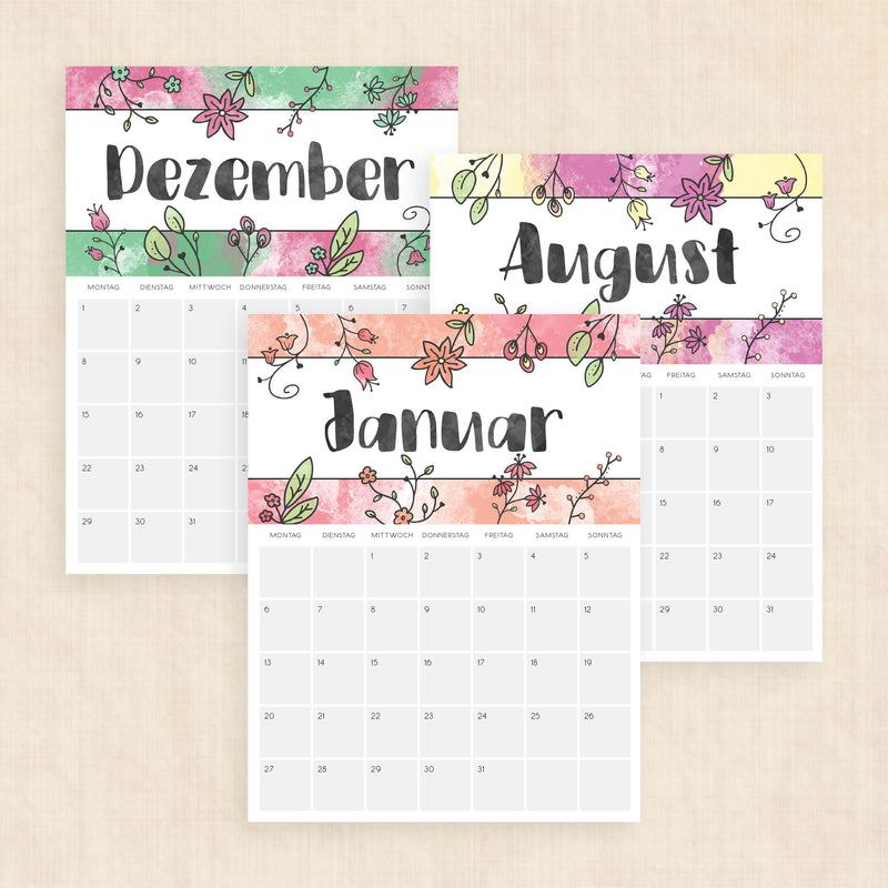 kalender 2025 zum ausdrucken