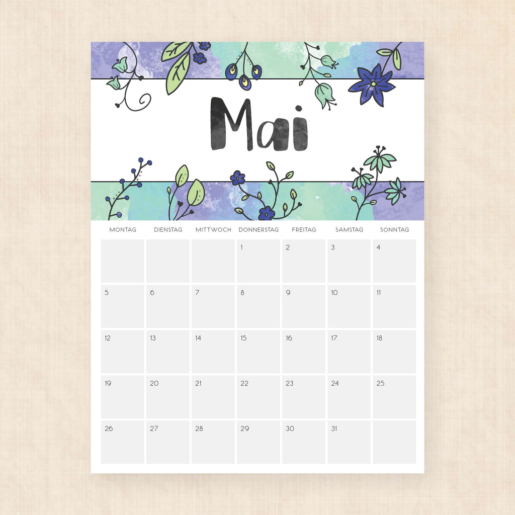 kalender 2025 zum ausdrucken