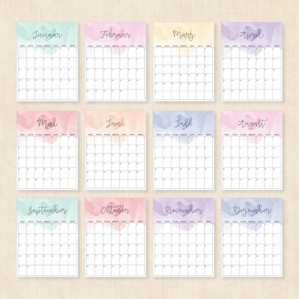 kalender 2025 zum ausdrucken