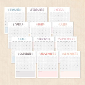 kalender 2025 zum ausdrucken