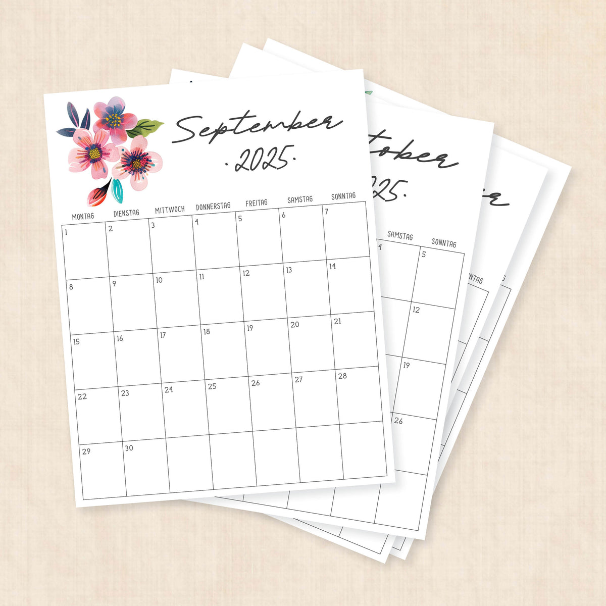 kalender 2025 zum ausdrucken