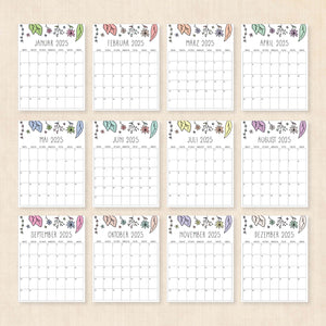kalender 2025 zum ausdrucken