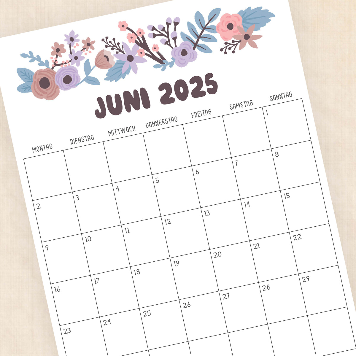 kalender 2025 zum ausdrucken