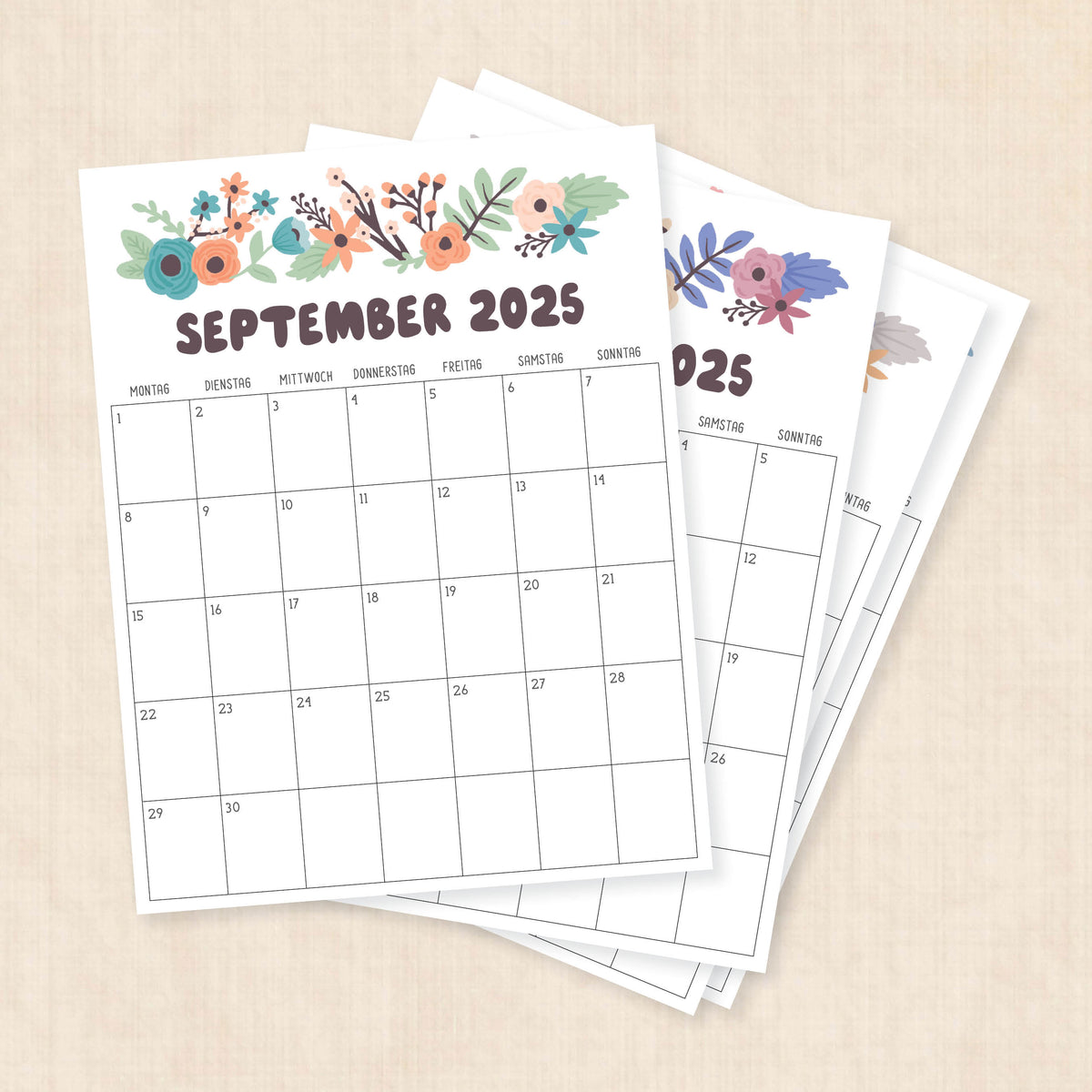 kalender 2025 zum ausdrucken