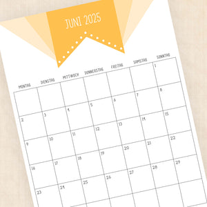 kalender 2025 zum ausdrucken