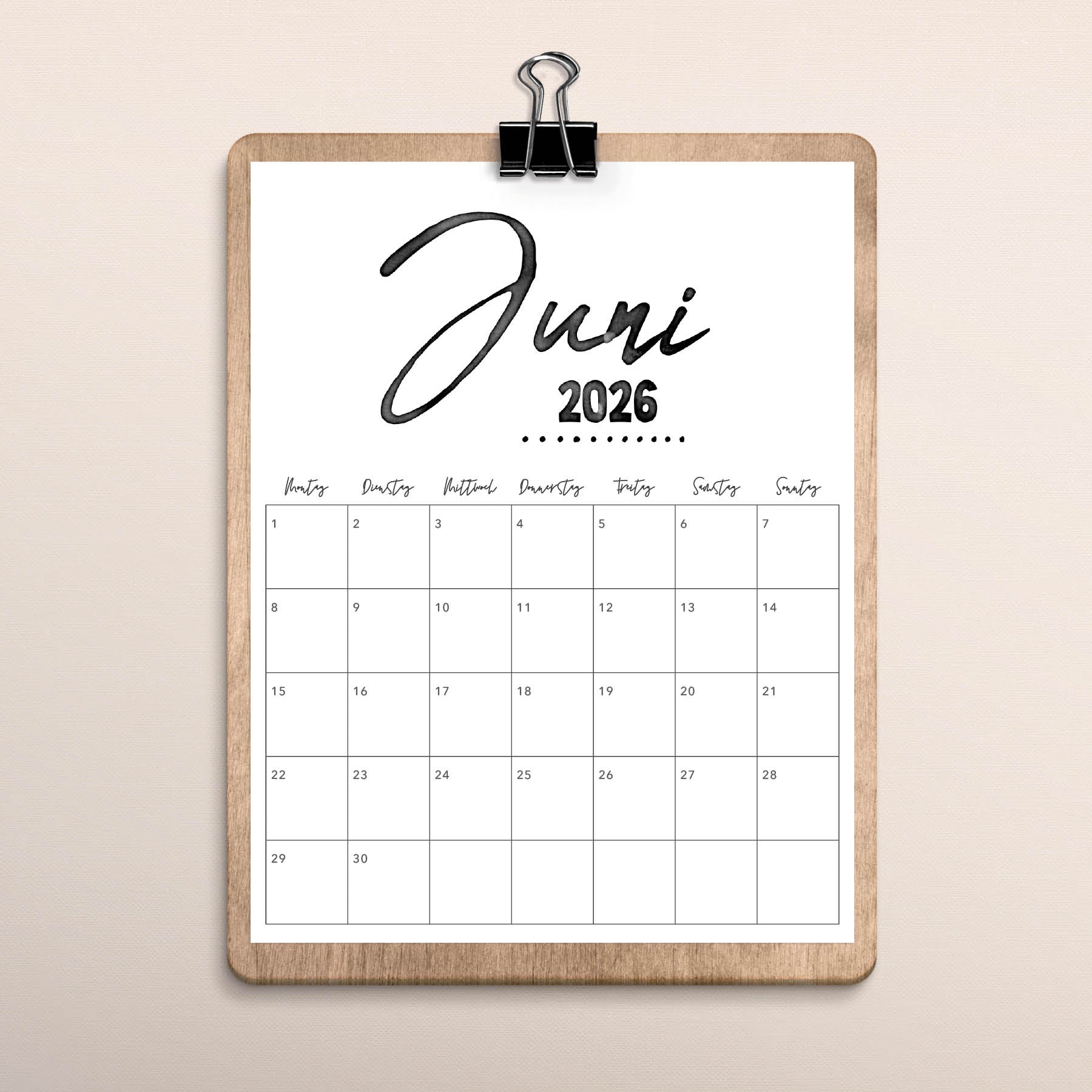 kalender 2026