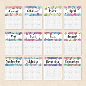 Kalender 2026 zum Ausdrucken