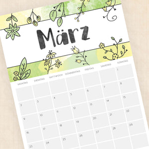 Kalender 2026 zum Ausdrucken