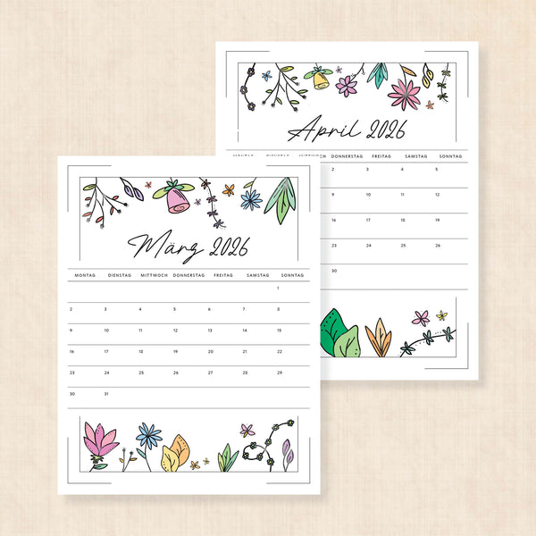 Kalender Januar 2026 Zum Ausdrucken PDF Vorlage kalender-januar-2026-zum-ausdrucken-pdf-vorlage