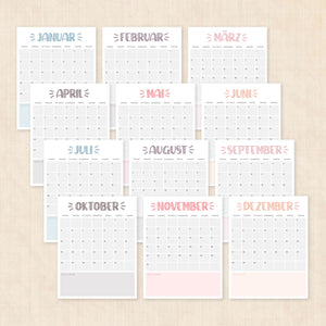 Kalender 2026 zum Ausdrucken