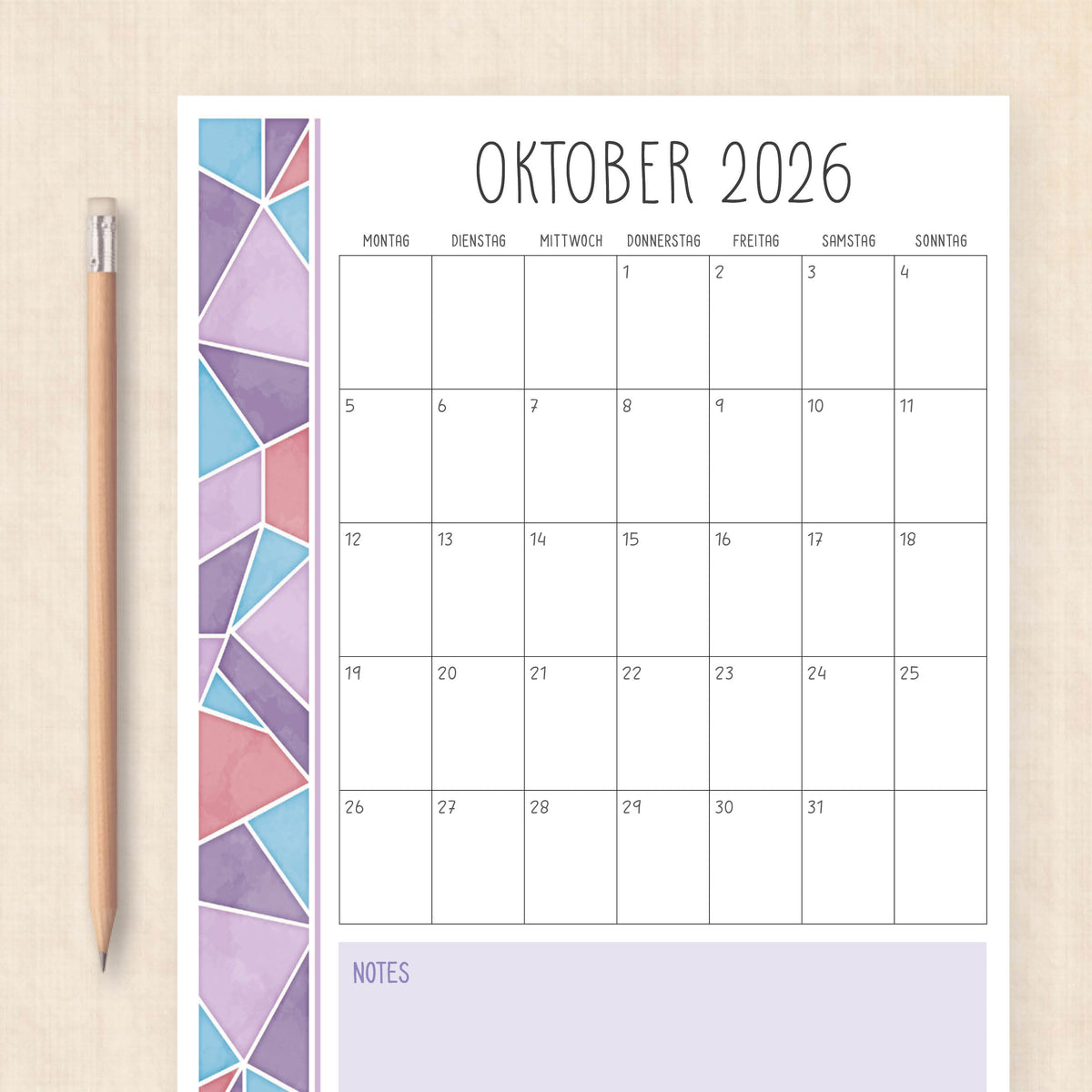 kalender 2026