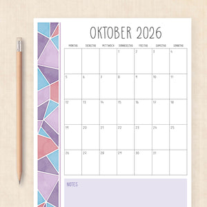 kalender 2026