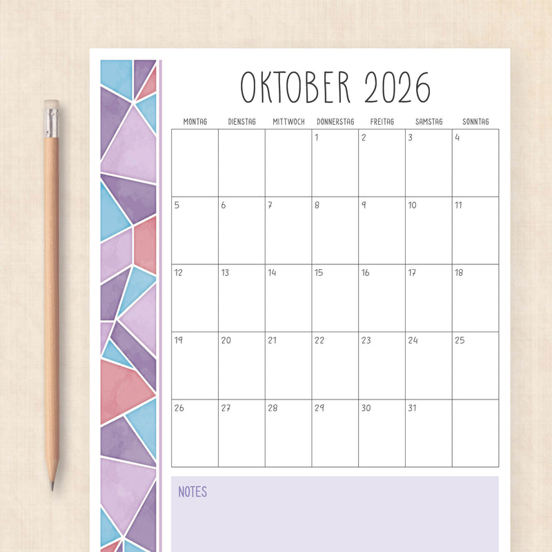 kalender 2026