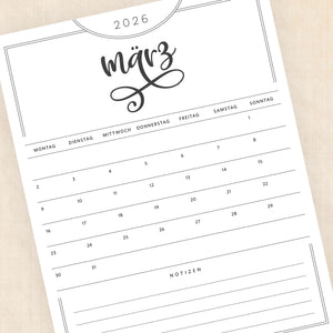 kalender 2026