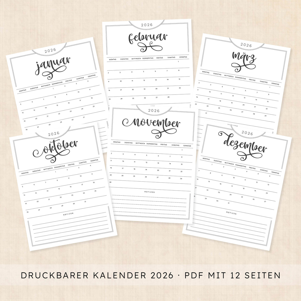 kalender 2026