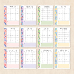 Kalender 2026 print selv