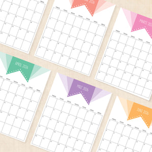 Kalender 2026 print selv