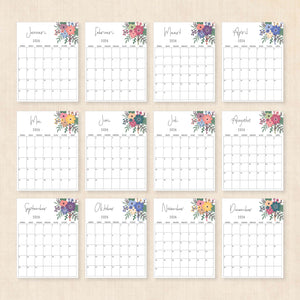 Kalender 2026 om te printen