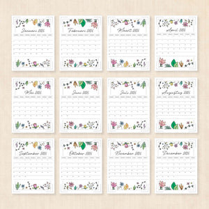 Kalender 2026 printen