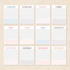 Kalender 2026 printen