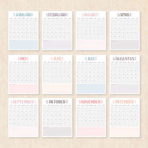 Kalender 2026 printen