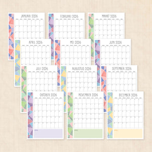 Kalender 2026 printen