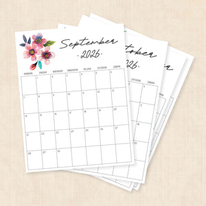 Kalender 2026 printen