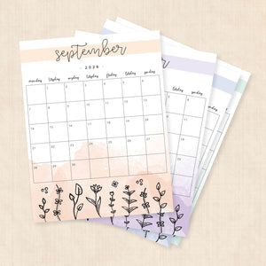 Kalender 2026 printen