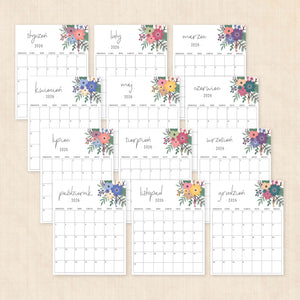 Kalendarz 2026 do druku