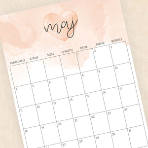 Kalendarz 2026 do druku