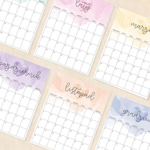 Kalendarz 2026 do druku