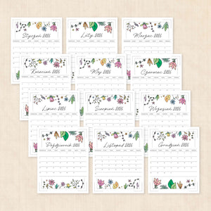 Kalendarz 2026 do druku