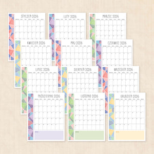 Kalendarz 2026 do druku