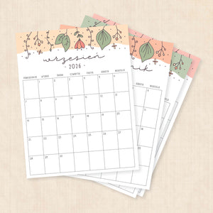 Kalendarz 2026 do druku