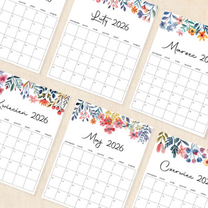 Kalendarz 2026 do druku