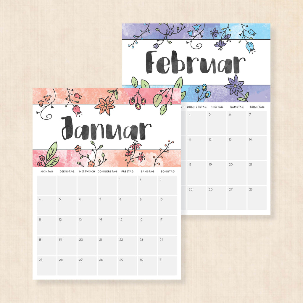 kalender 2027 zum ausdrucken