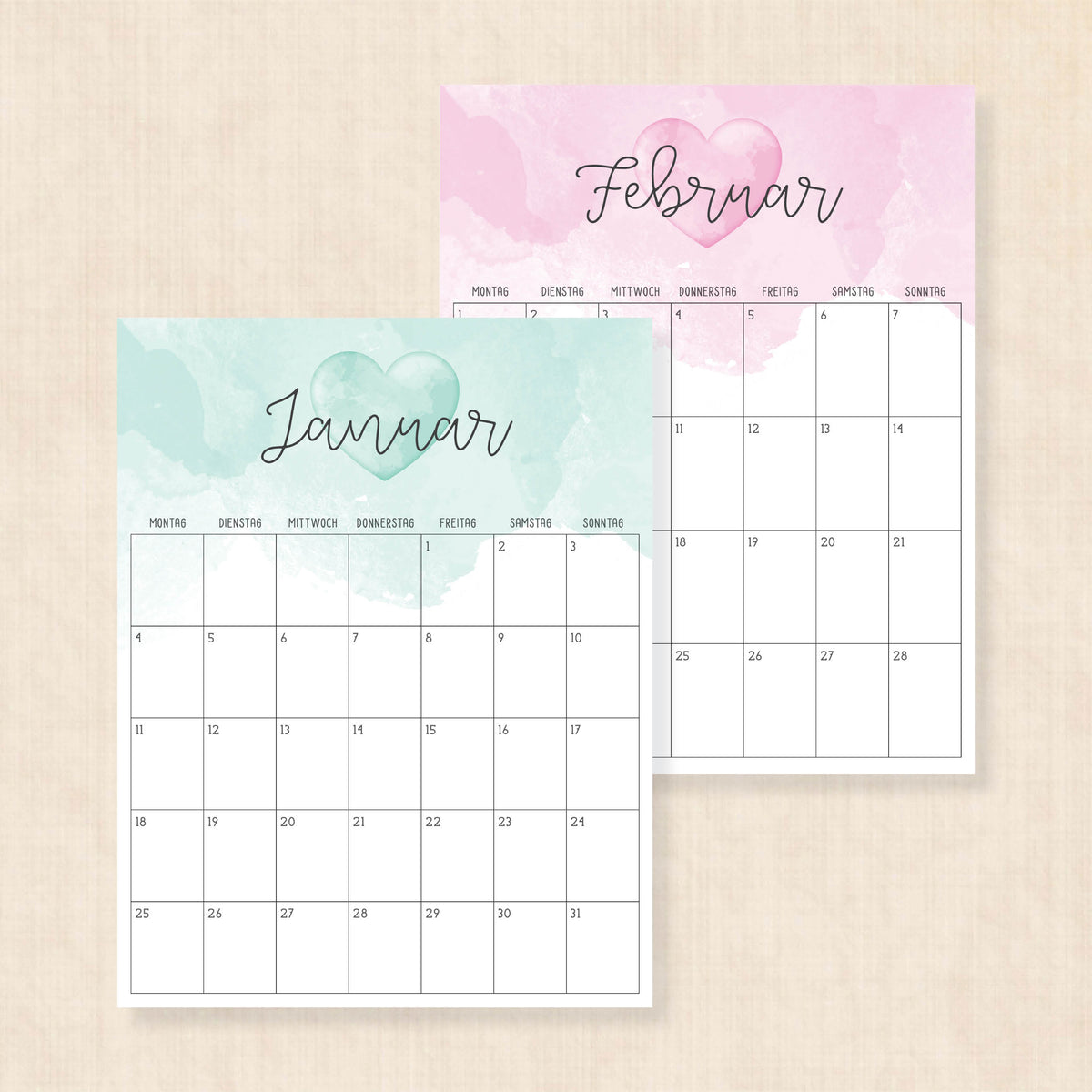 kalender 2027 zum ausdrucken